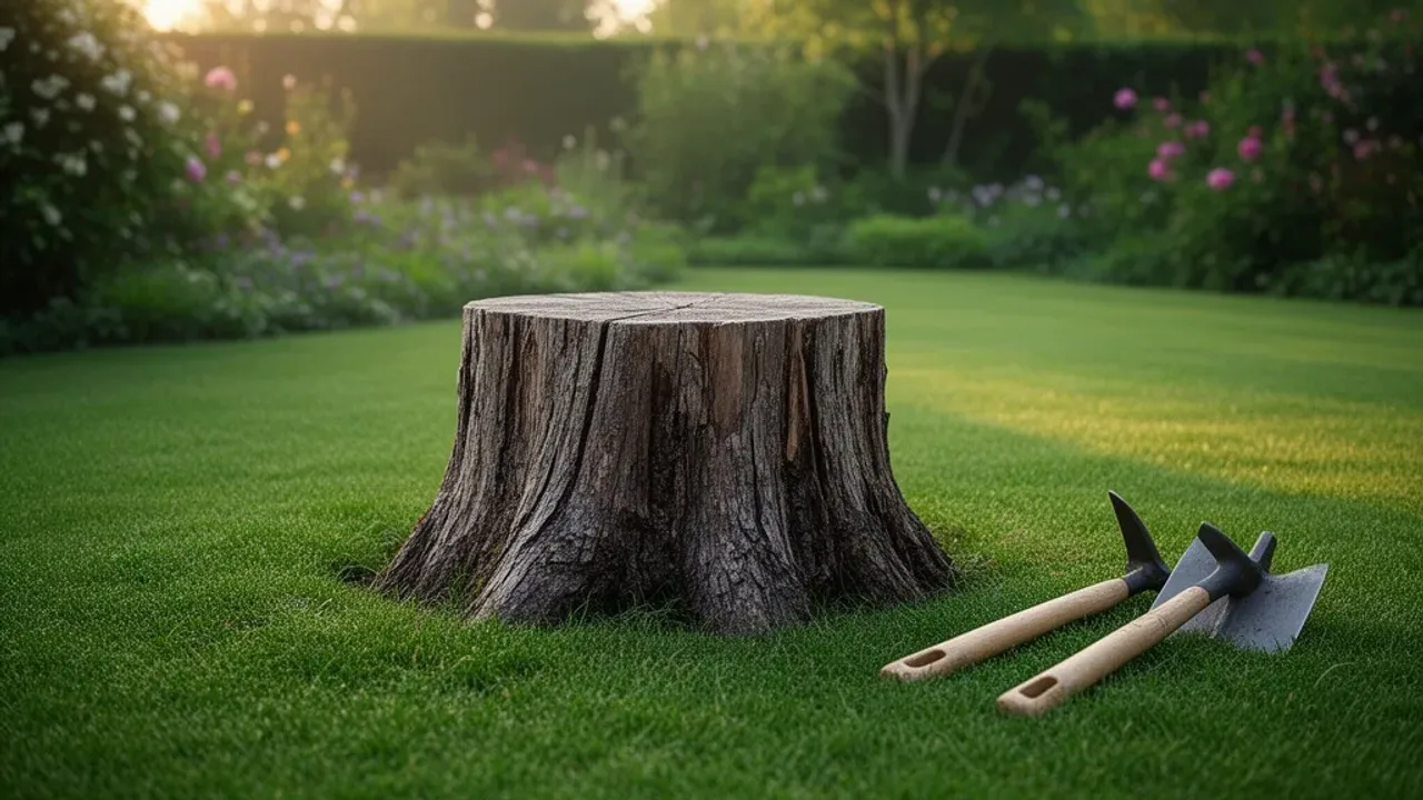 Baumstumpf entfernen: Die besten Methoden und Tipps für Ihren Garten