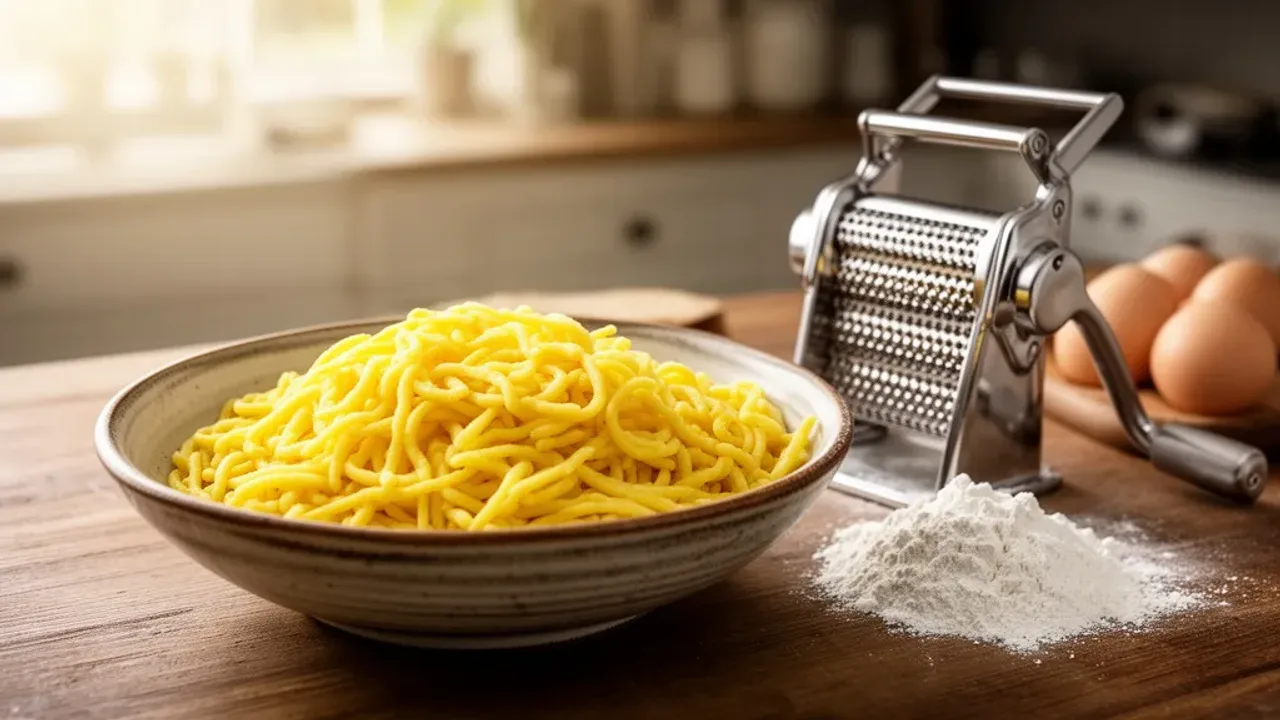 Spätzle selber machen: So gelingt die Zubereitung perfekt
